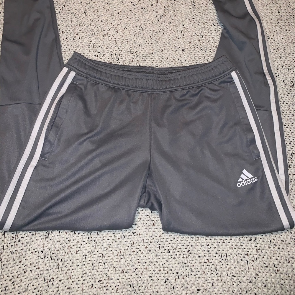 Gray Adidas Pants